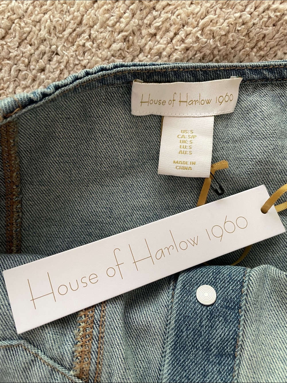House of Harlow Denim Dress - Picture 2 of 3
